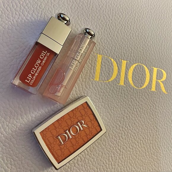 Dior Other - NWT Dior Rosewood (Shade 012) Gift Set (Lip Oil, Lip Balm, Blush)